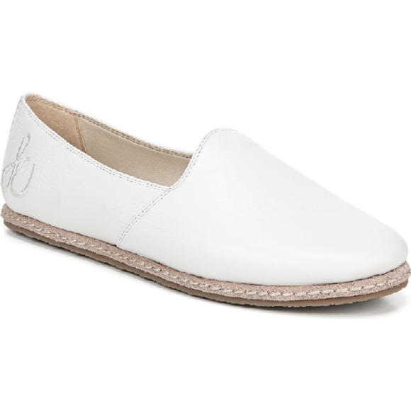 Sam Edelman Shoes - Sam Edelman Everie Leather Logo Espadrille Loafers